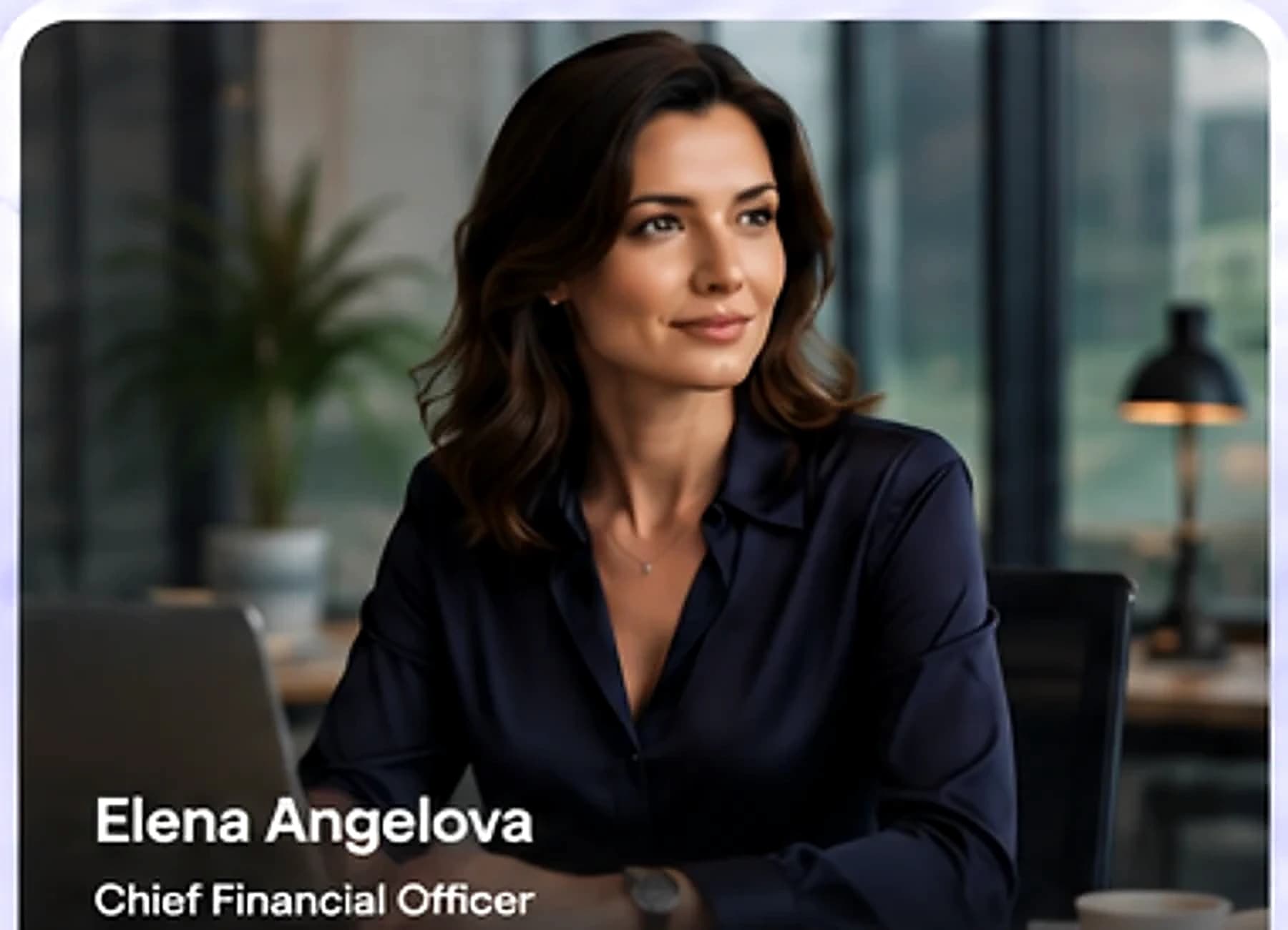 Elena Angelova, Chief Financial Officer